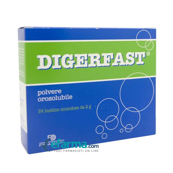 Digerfast Polvere Orosolubile Disturbi Gastrointestinali E Senso Pesantezza 24 Bustine 2 g — confronto prezzi