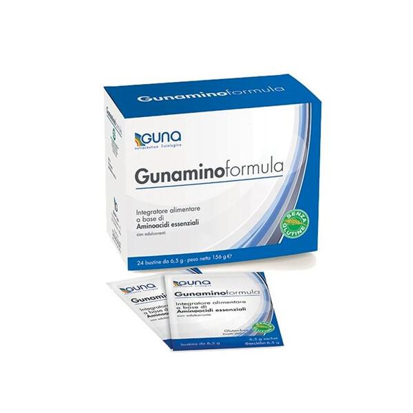 Guna Gunamino Formula Integratore Aminoacidi 24 Bustine