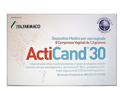 Acticand 30 8crp vaginali — confronto prezzi