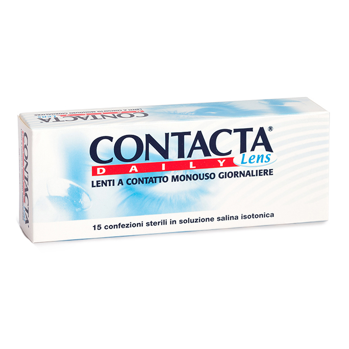 Lente a contatto monouso giornaliera contacta daily lens 15 -4,50 15 pezzi — confronto prezzi