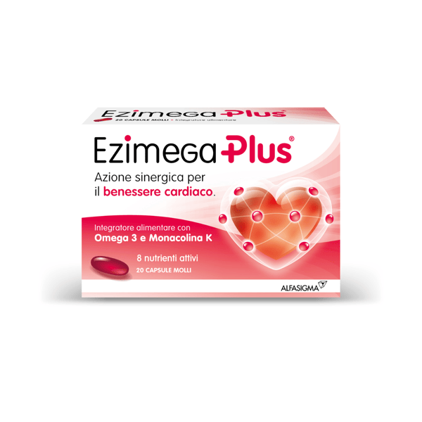 Ezimega Plus Integratore Controllo Colesterolo e Trigliceridi 20 Capsule Molli — confronto prezzi