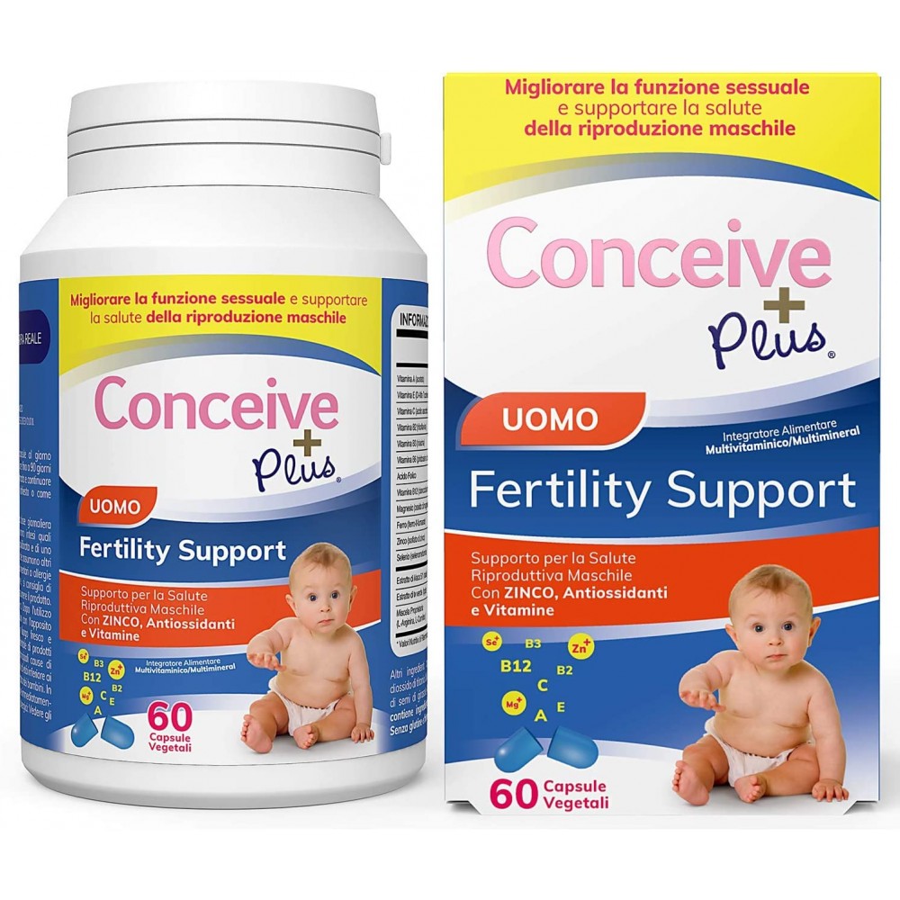 Conceive plus supporto fertilita' maschile 60 capsule vegetali