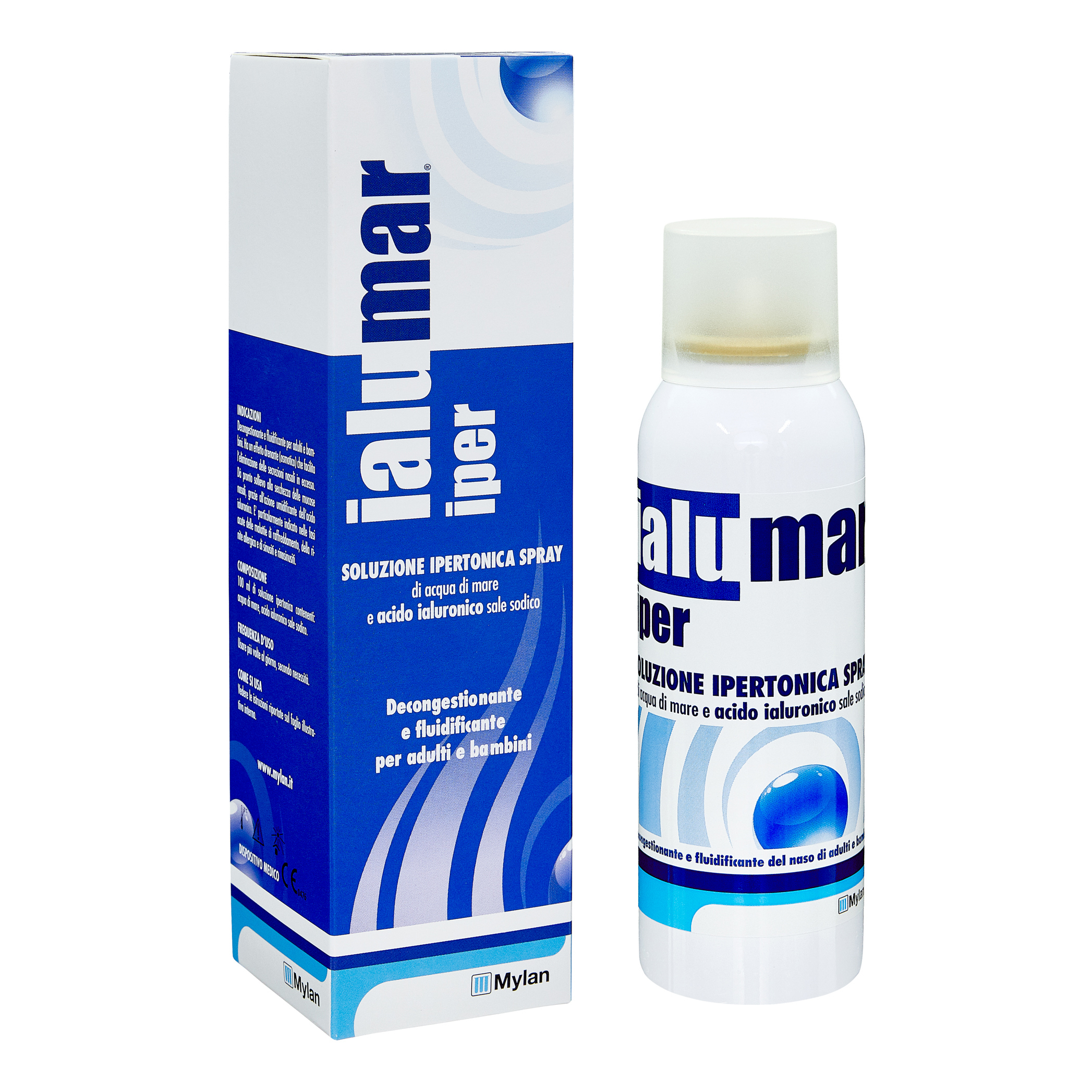 Mylan Ialumar Iper Soluzione Ipertonica Spray di Acqua di Mare, 100ml