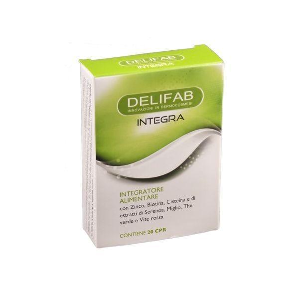 Delifab Integra Integratore Unghie Capelli 20 Compresse