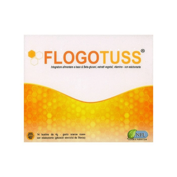 Natural Farma Lab Flogotuss Integratore Apparato Respiratorio 14 Bustine