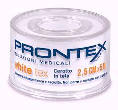 Safety Prontex White Tex Cerotto In Tela Aerata 5m x 2,5 cm