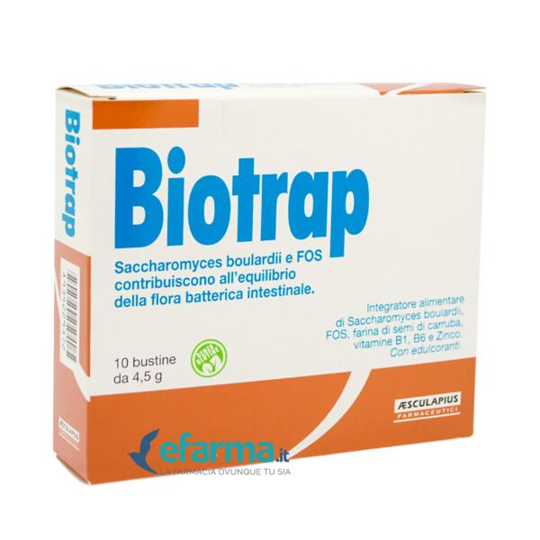 Biotrap Integratore Alimentare Fermenti Lattici 10 Bustine
