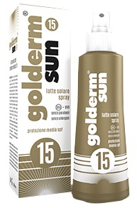 Golderm Sun Spf 15 Latte Solare Spray 200ml