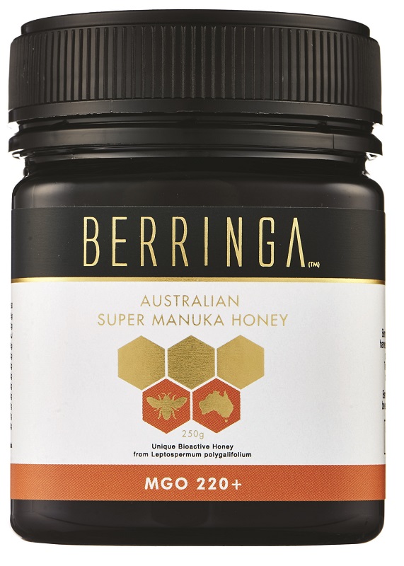 Berringa Miele Australiano Manuka Mgo 220+ricostituente Dolce Bambini E Adulti 250 Grammi