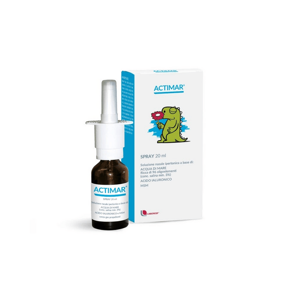 Actimar Spray Nasale Soluzione Ipertonica Bambini 20 ml — confronto prezzi