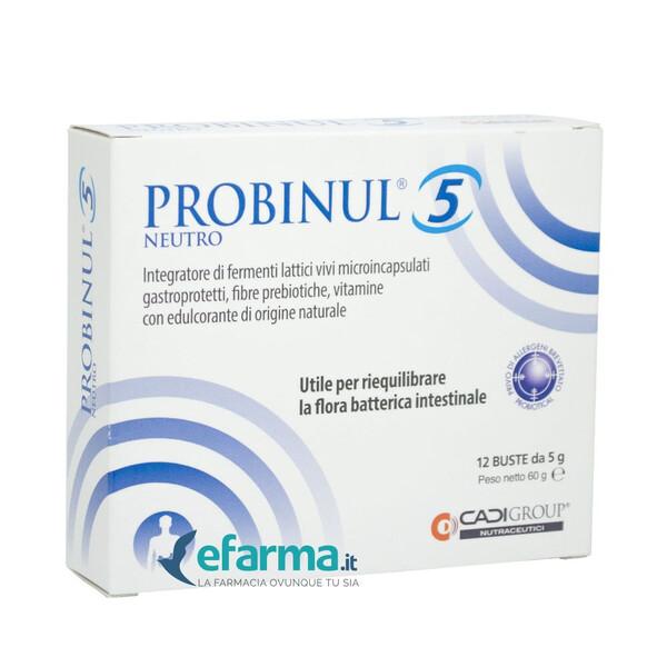 Probinul 5 Neutro Integratore Simbiotico 12 Bustine — confronto prezzi