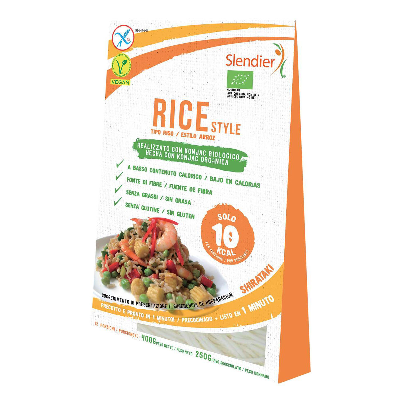 Fior Di Loto Shirataki Bio Riso Biologico 250 g — confronto prezzi