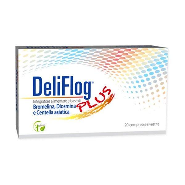 Deliflog Plus Integratore Microcircolo 20 Compresse