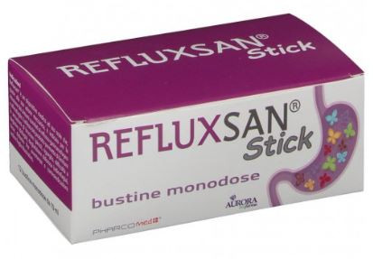Refluxsan Stick | Riduzione Sintomi Reflusso | 12 Stick Monodose