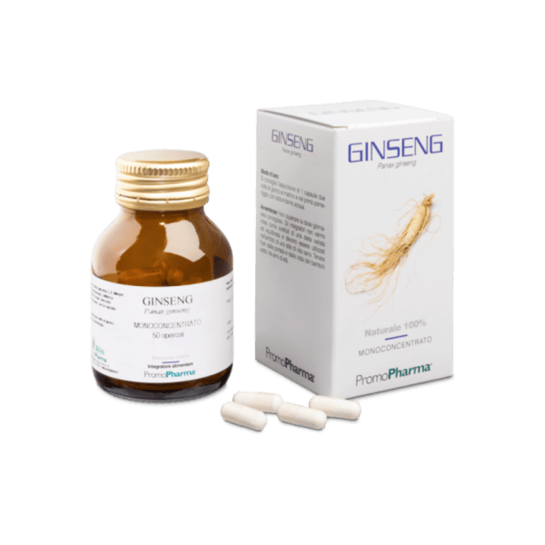 PromoPharma Ginseng Integratore 50 Capsule