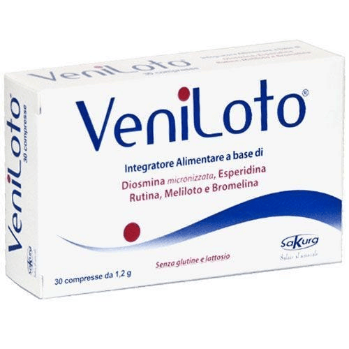 Veniloto Integratore Funzionalità del Microcircolo 30 Compresse