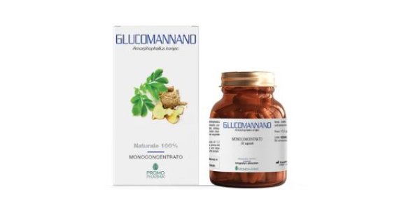 Glucomannano Monoconcentrato Integratore Per Il Controllo Del Peso 50 Capsule