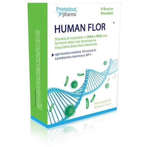 Human Flor Integratore 8 Bustine — confronto prezzi