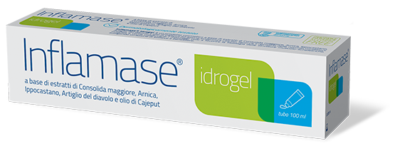 Inflamase Trattamento Per Dolori Muscolari Ed Articolari Idrogel 100ml