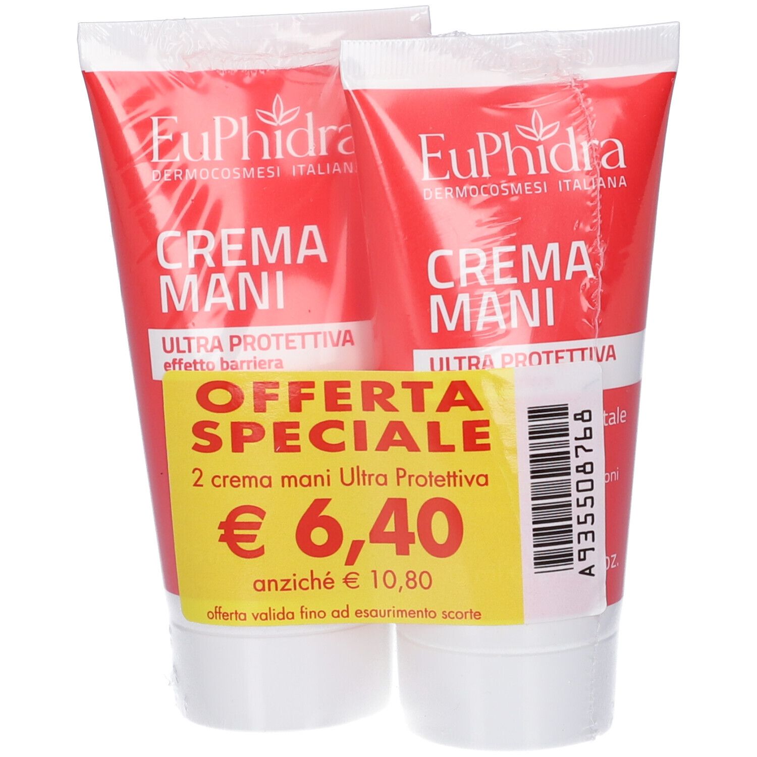EUPHIDRA ABBINATA CREMA MANI ULTRA PROTETTIVA 75ml + 75ml — confronto prezzi