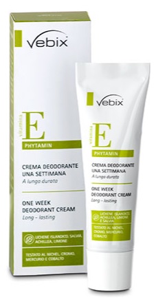 Vebix phytamin crema deodorante 1 settimana 25 ml — confronto prezzi