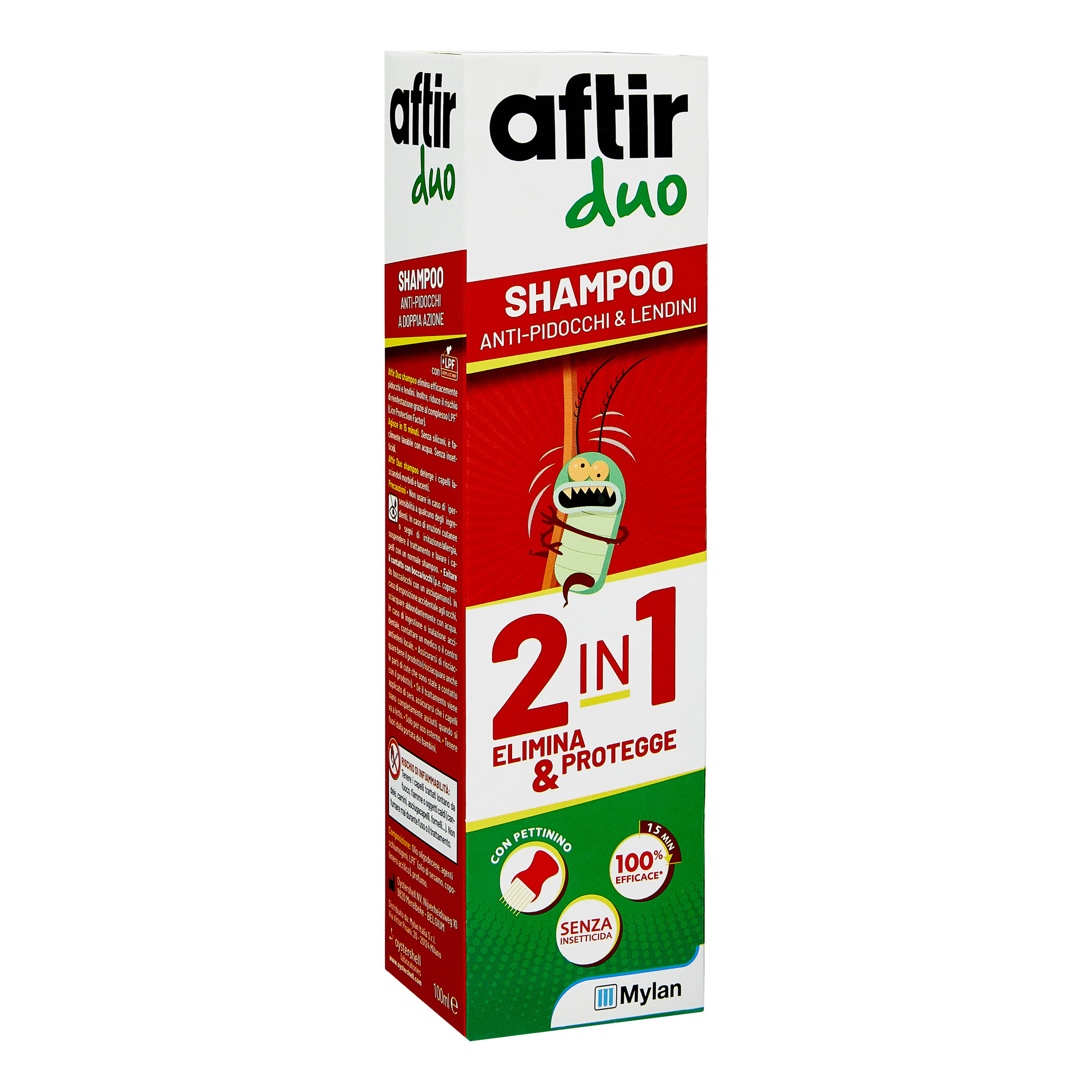 Aftir duo shampoo 100 ml