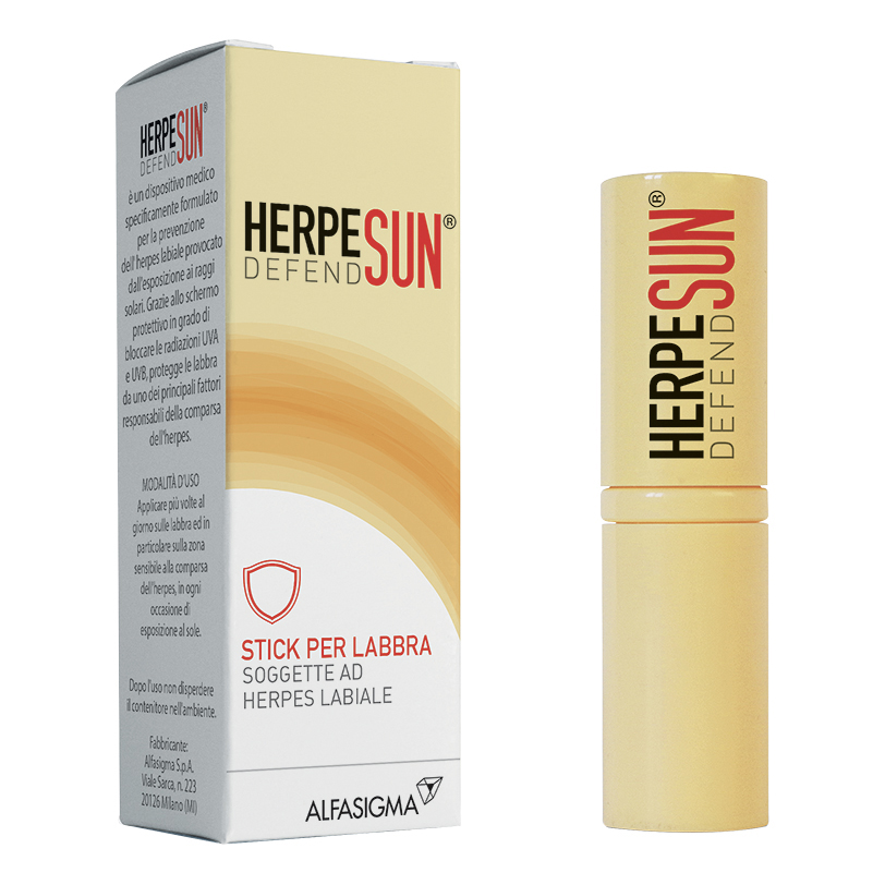 Herpesun defend prevenzione herpes stick labbra 5ml