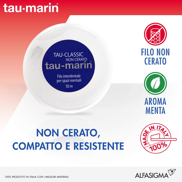 Tau-Marin Filo Interdentale Classic Non Cerato 50 m — confronto prezzi
