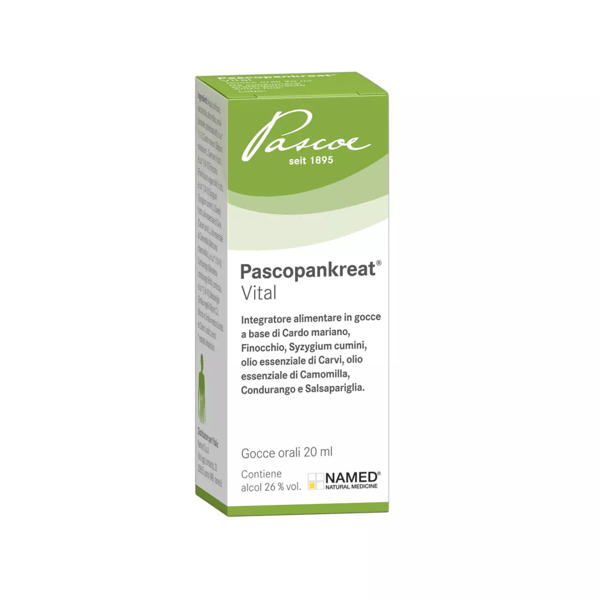 Pascoe Pascopankreat Vital Gocce Omeopatiche 20 ml