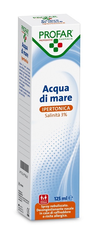 Profar Acqua di Mare Spray Ipertonica 3%, 125ml