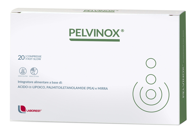 Pelvinox Integratore per i Muscoli Pelvici 20 Compresse Fast-Slow