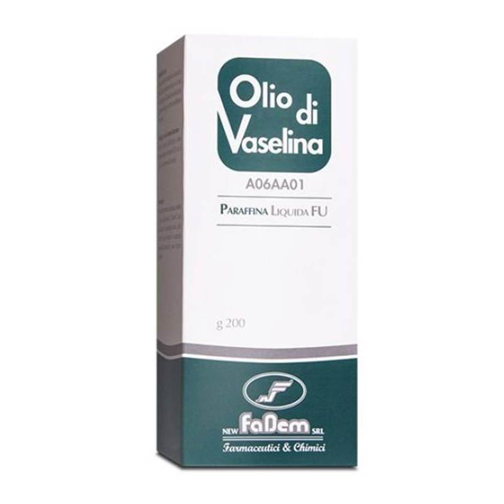 New Fa.Dem. Olio Di Vaselina Paraffina Liquida F.U., 200ml