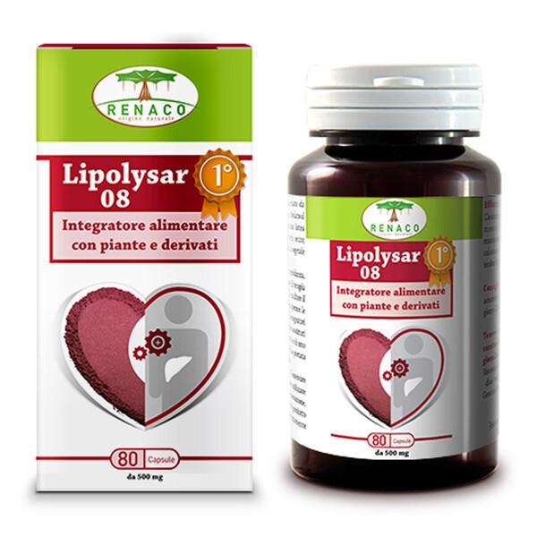 Lipolysar 08 Integratore 80 Capsule — confronto prezzi