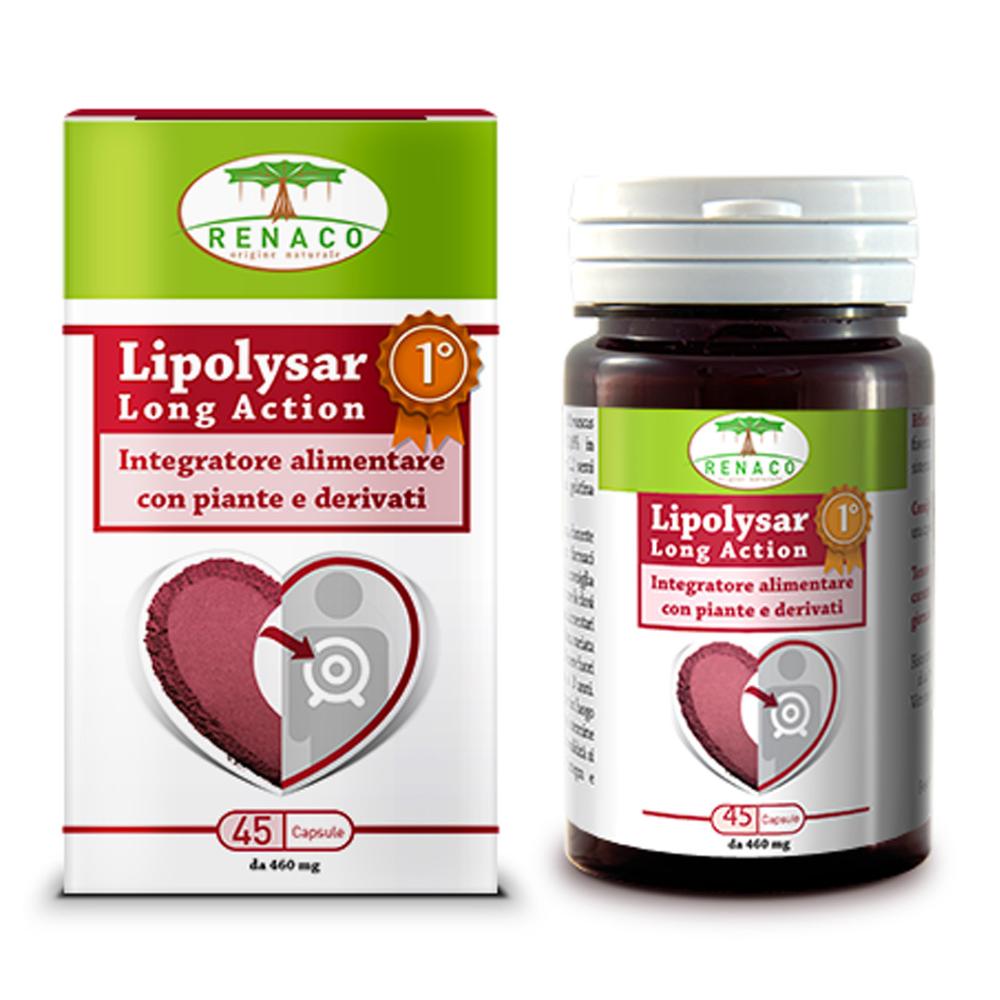 Renaco Lipolysar Long Action Integratore 45 Capsule — confronto prezzi