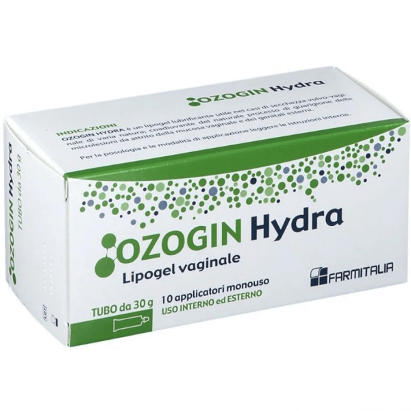 Ozogin Hydra Lipogel Vaginale Tubo 30 g + 10 Applicatori Monouso