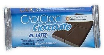 Cadicioc Barretta di Cioccolato al latte con Glucomannano 20 g — confronto prezzi