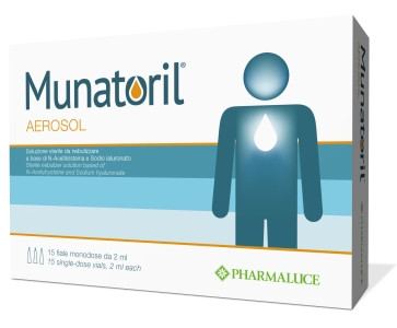 Pharmaluce munatoril aerosol 15fiale 2ml