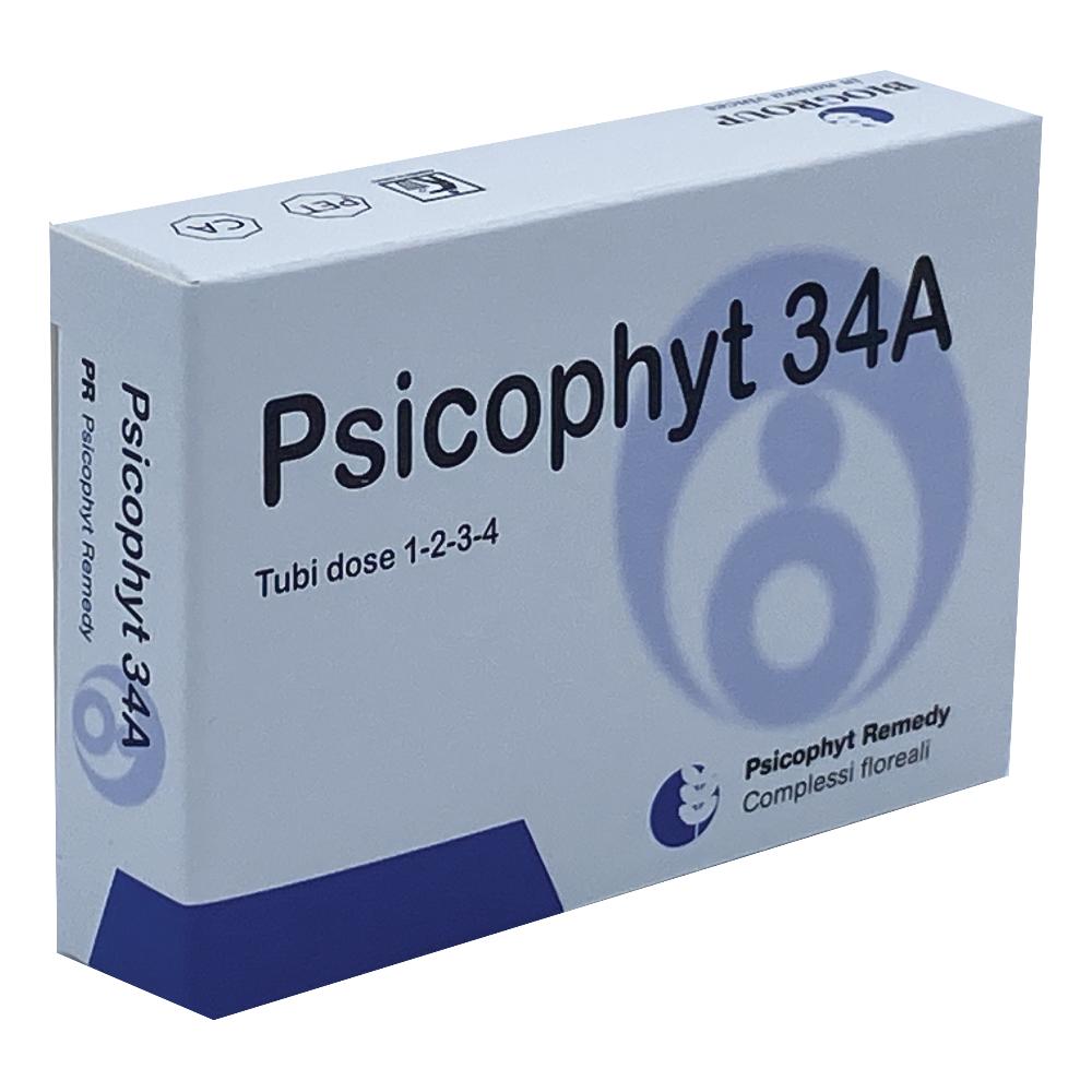 Psicophyt Remedy 34A 4 Tubi 1,2G 4x1,2 g Pipette monodose
