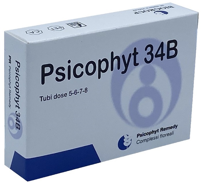 Psicophyt Remedy 34B 4 Tubi 1,2G 4x1,2 g Pipette monodose