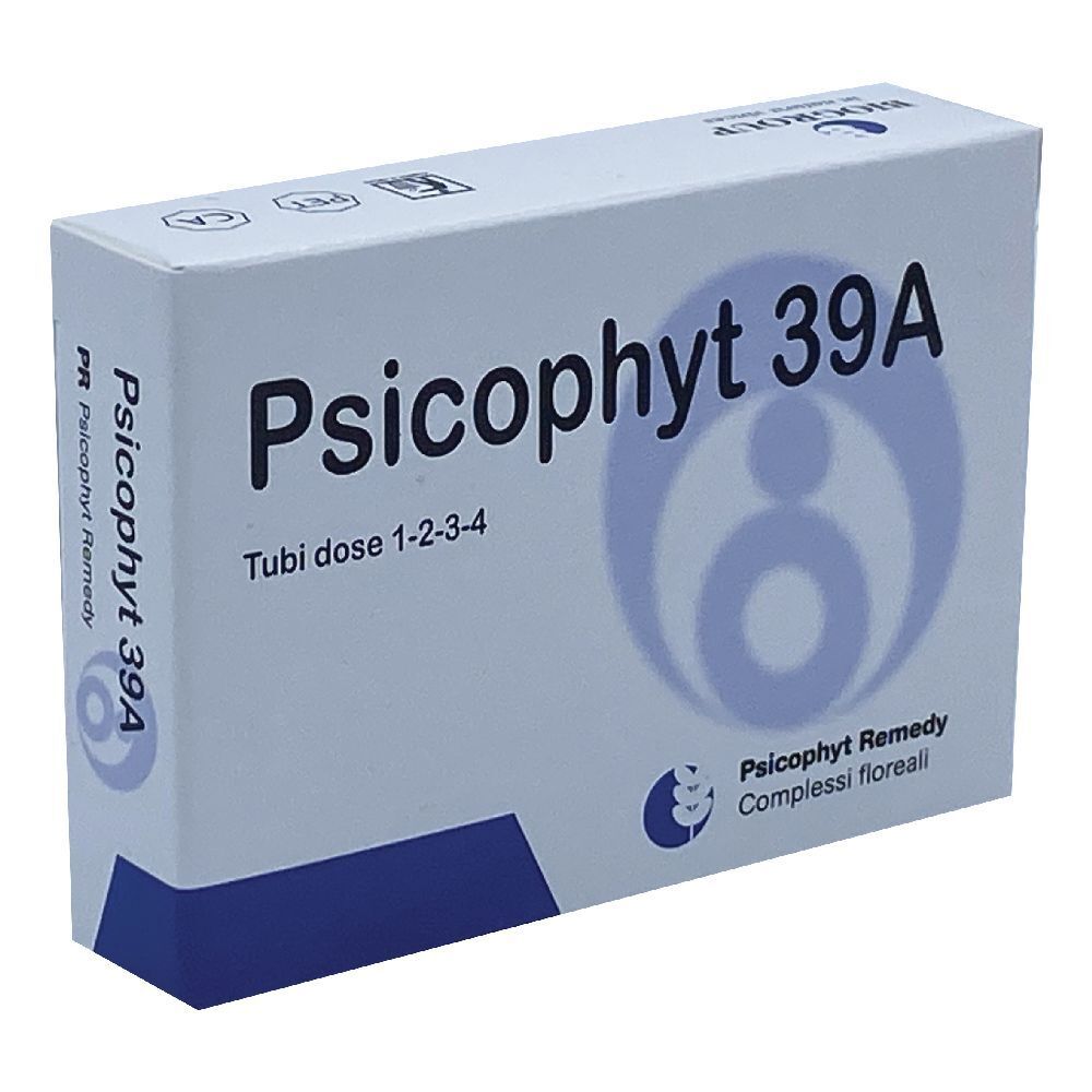 Psicophyt Remedy 39A 4 Tubi 1,2G 4x1,2 g Pipette monodose