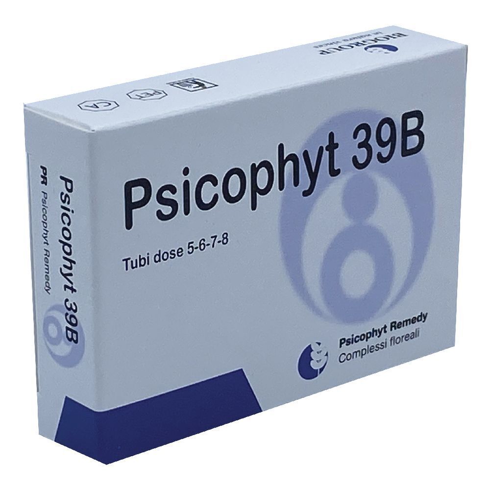 Psicophyt Remedy 39B 4 Tubi 1,2G 4x1,2 g Pipette monodose