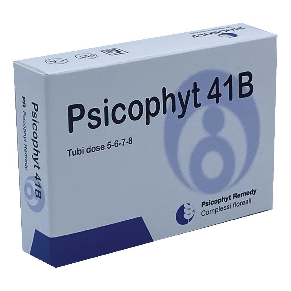 Psicophyt Remedy 41B 4 Tubi 1,2G 4x1,2 g Pipette monodose