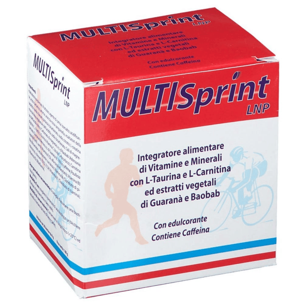 MultiSprint LNP Integratore Salino Bioenergetico Supporto nutrizionale per stanchezza 20 bustine