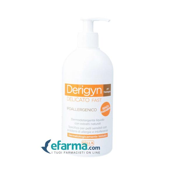 Derigyn Detergente Delicato Ipoallergenico Fast 500 ml — confronto prezzi