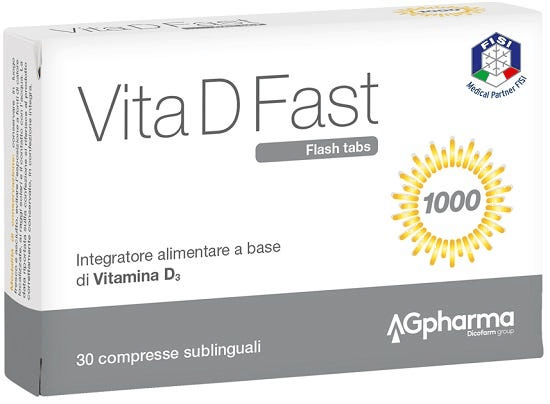Vita D Fast Integratore 30 Compresse