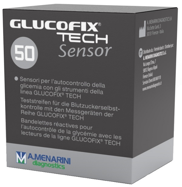 Strisce misurazione glicemia glucofix tech sensor 50 pezzi — confronto prezzi