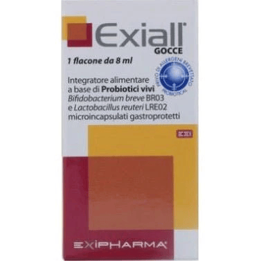 Exiall Gocce Integratore Con Probiotici 8 ml