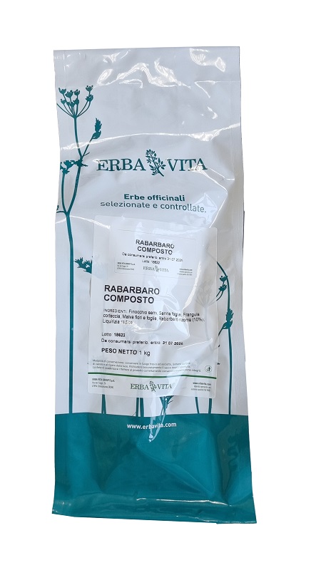 Rabarbaro composto tisana 1 kg — confronto prezzi