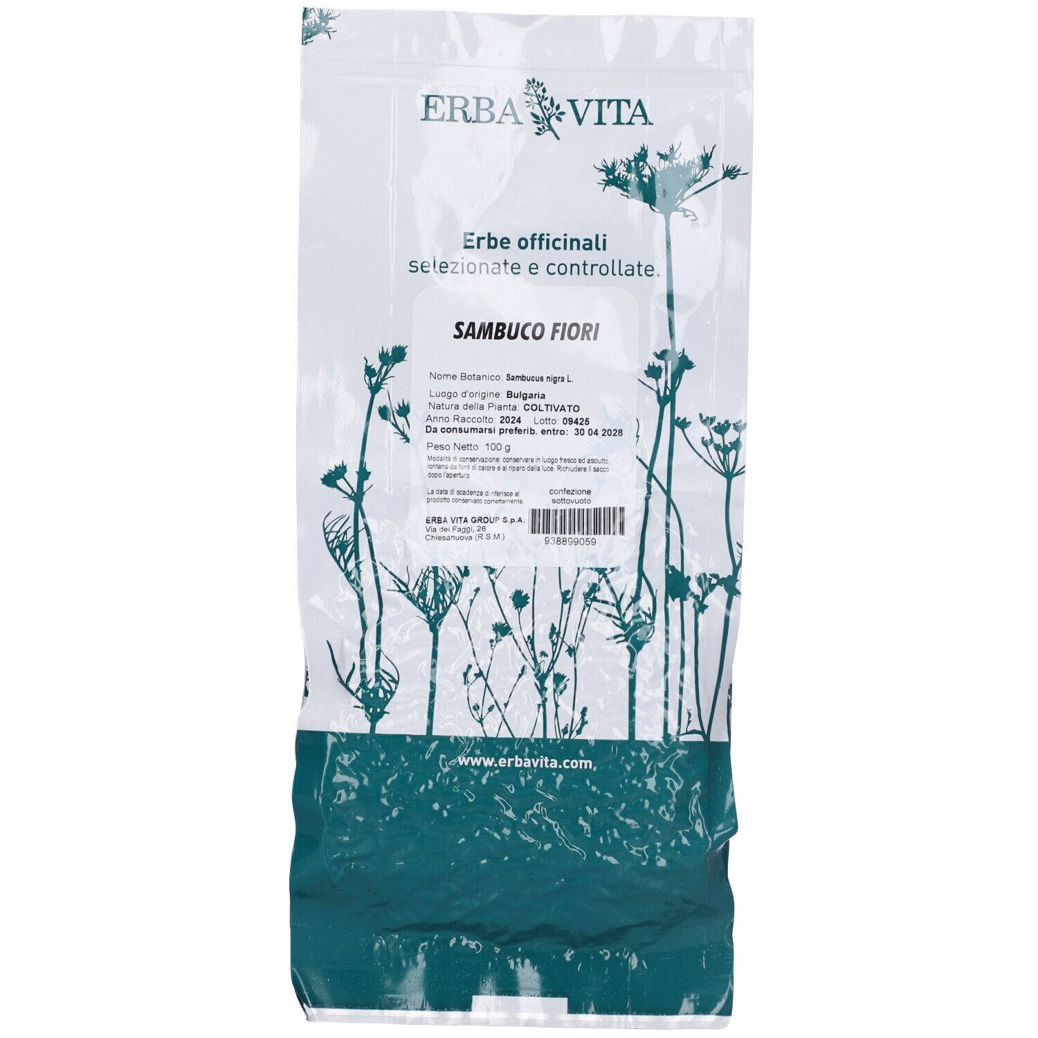 Sambuco Fiori 100 g — confronto prezzi