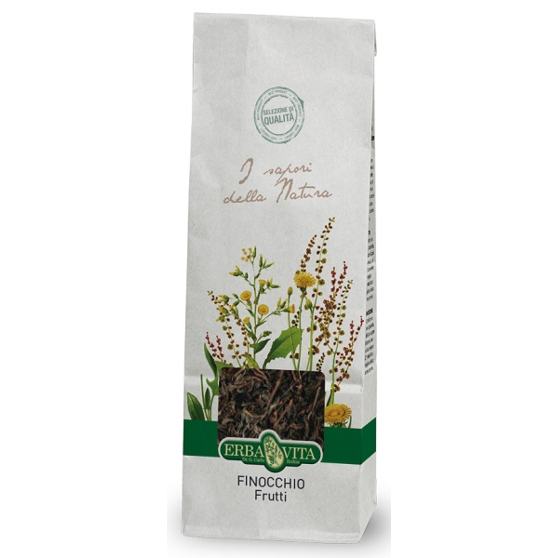 Erba Vita Finocchio Semi Taglio Tisana, 100g — confronto prezzi